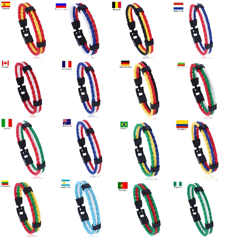 Leather Bracelet Men Multilayer Punk Charm Wrap Bracelets For Women Vintage Bracelets Bangles Men Jewelry 16 Style