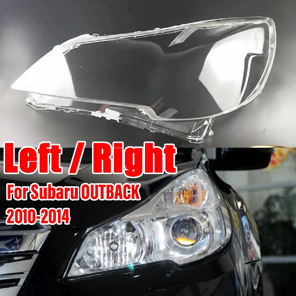 

1 шт., прозрачный чехол для передней фары автомобиля, для Subaru OUTBACK 2010 2011 2012-2014