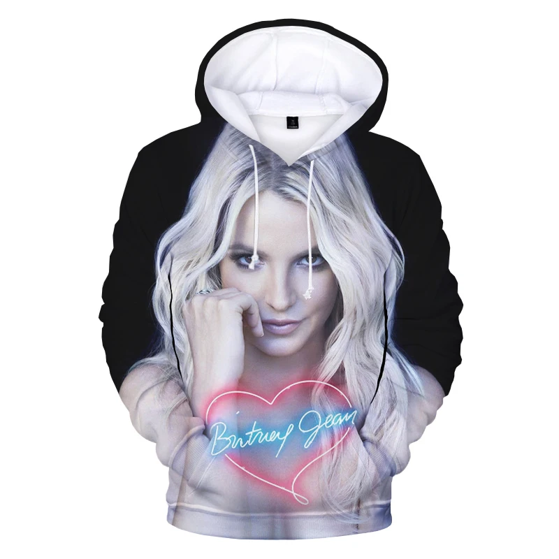 

Britney Spears 3D Print Hoodie Sweatshirts Men Women Fashion Casual Long Sleeve Pullover Unisex Streetwear Oversized Hoodies