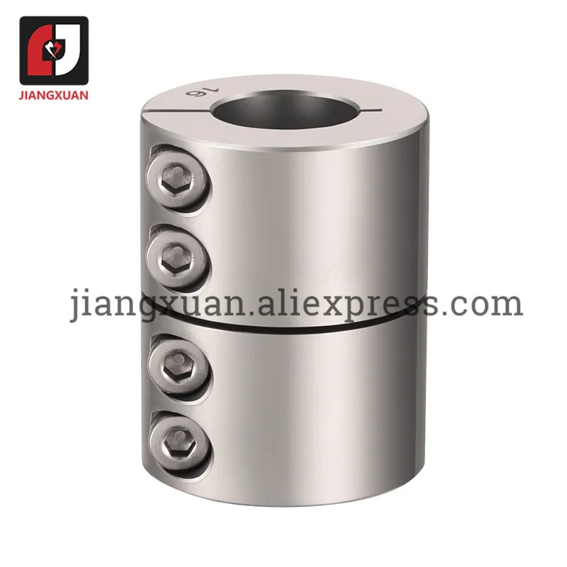 

OEM various inner diameters 304 stainless steel rigid coupling stepping servo motor plum blossom diaphragm bellows coupling