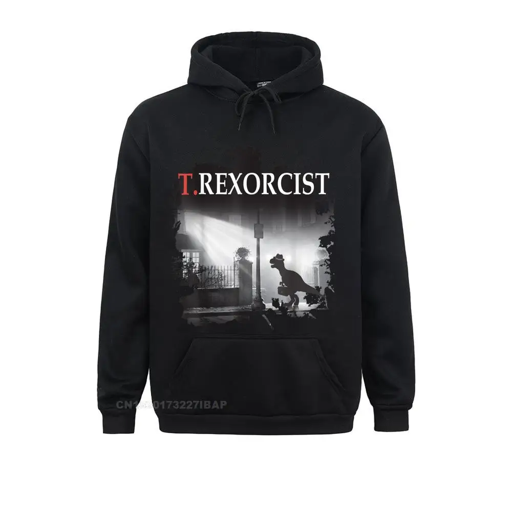 Tyrannosaurus Rex Tee Shirt T.Rexorcist Dinosaur Parody Hoodie Sweatshirts Hoodies Latest Custom Sportswears Cosie Men