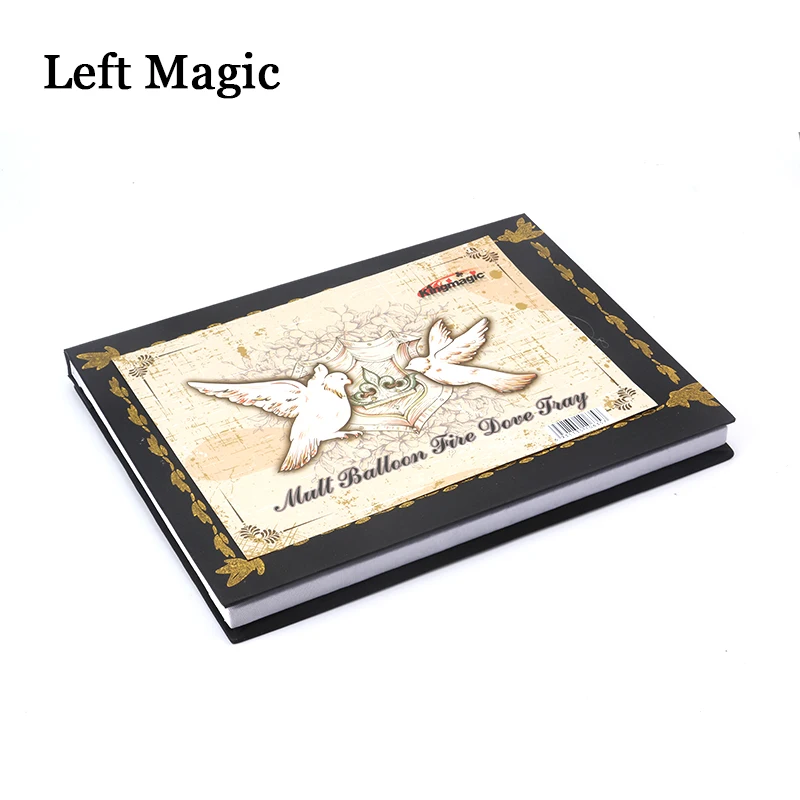 Big size 28cm*20cm*3cm Metamopho Dove From Book Stage or Platform Magic Tricks props professional magician magia illusion