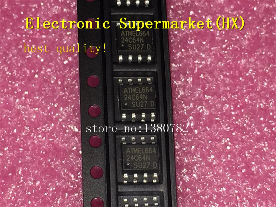 

Free Shipping 200pcs/lots AT24C64 AT24C64A SOP-8 New original IC In stock!