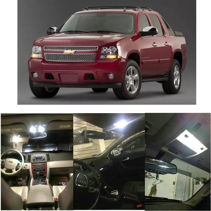 

Внутренние светодиодные лампы для 2011 Chevrolet Avalanche Colorado Corvette Cruze Equinox Express HHR Impala