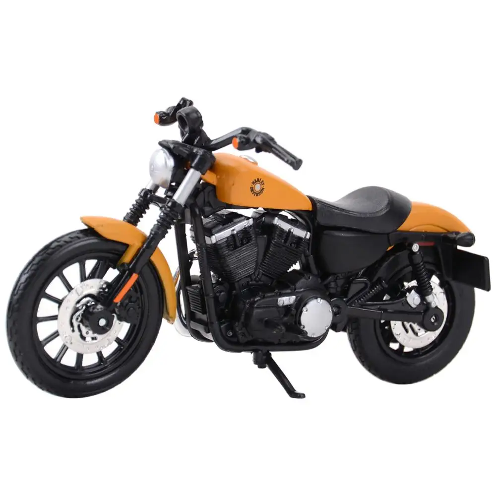 Maisto 1:18 Harley-Davidson 2014 Sportster Iron 883 Die Cast Vehicles Collectible Hobbies Motorcycle Model Toys