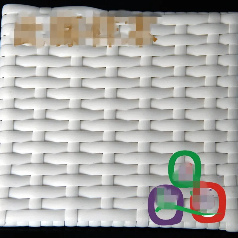 500G 60M solid color flat synthetic rattan weaving material plastic rattan for knit and repair chair table etc image 4