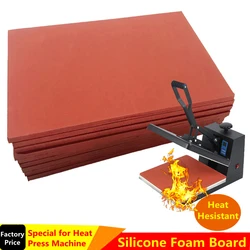 High Temperature Resistant Foamed Silica Gel Board Silicone Foam Board Silicon Sponge Rubber Sheet For Heat Press Machine