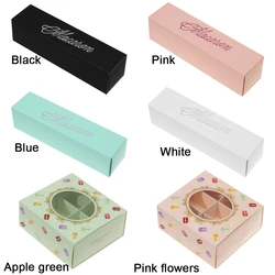 2021 Creative Dessert Packaging Cases Muffin Cookies Cases Macaron Packing Box Beautifully Packaged Wedding Party Cake Storage