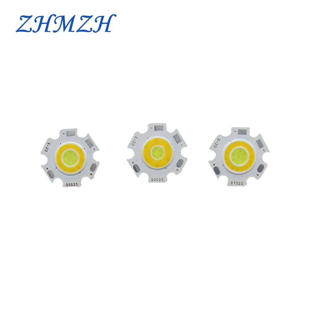 10pcs/Lot LED Chip Two Color 3w 5w 7w 10w Dual Color Light Beads ownlight Double Color Light Source COB 260mA 2820 SMD