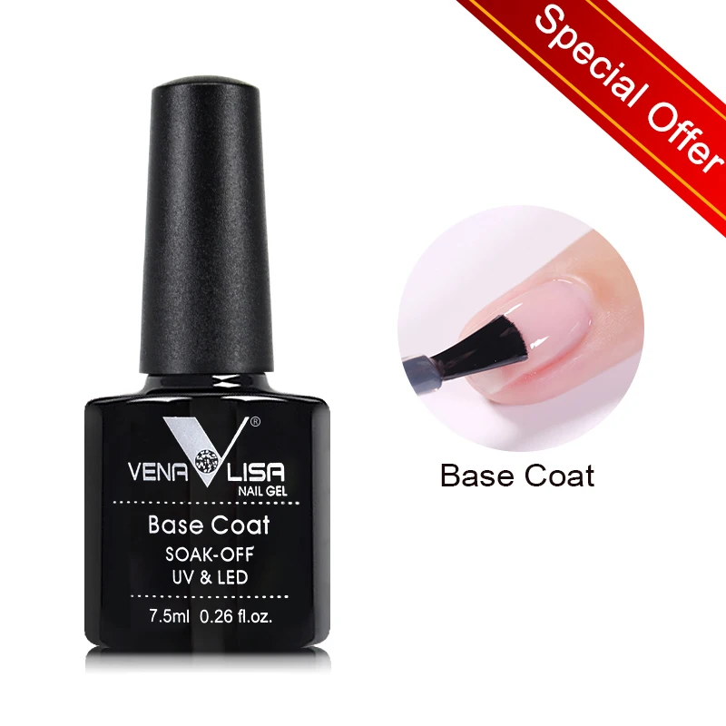 Venalisa reflecterende nagelgellak Sparkle Shining Glitter semi-permanente nagelmanicure losweken UV LED-kleurengellak