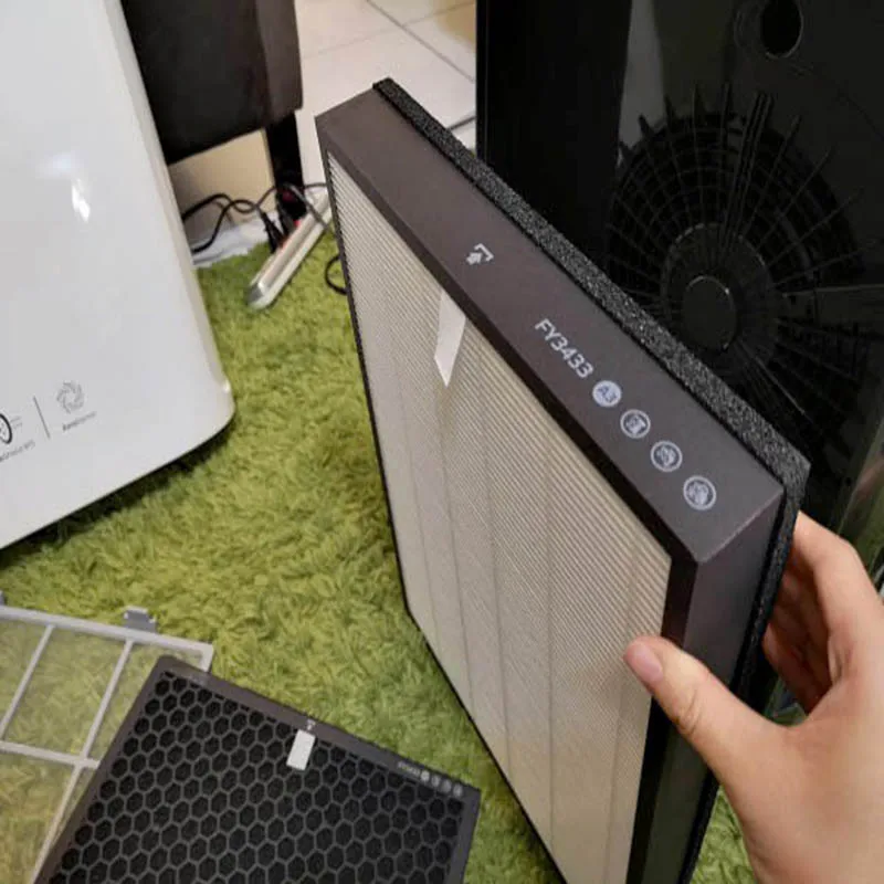 Фильтр HEPA FY3433/ FY3432 для очистки воздуха Philips, Сменный фильтр с активным углем AC3256, AC3260