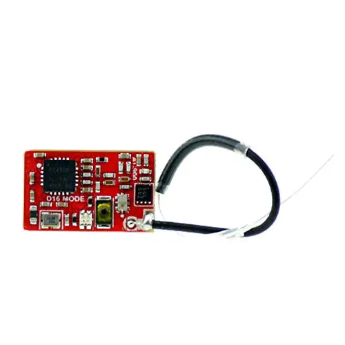 0.9g Super Mini AC900 Dual Mode Receiver Compatible for Frsky D16 & for Futaba S-FHSS RX Built-in LNA Chip RC Models Multicopter