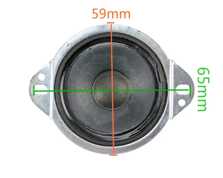 Tweeter Speaker Unit 8ohm 10W Portable 2 inch Treble Loudspeaker For Home Audio DIY Repair Parts Dual Magnetic Clearance 2pcs