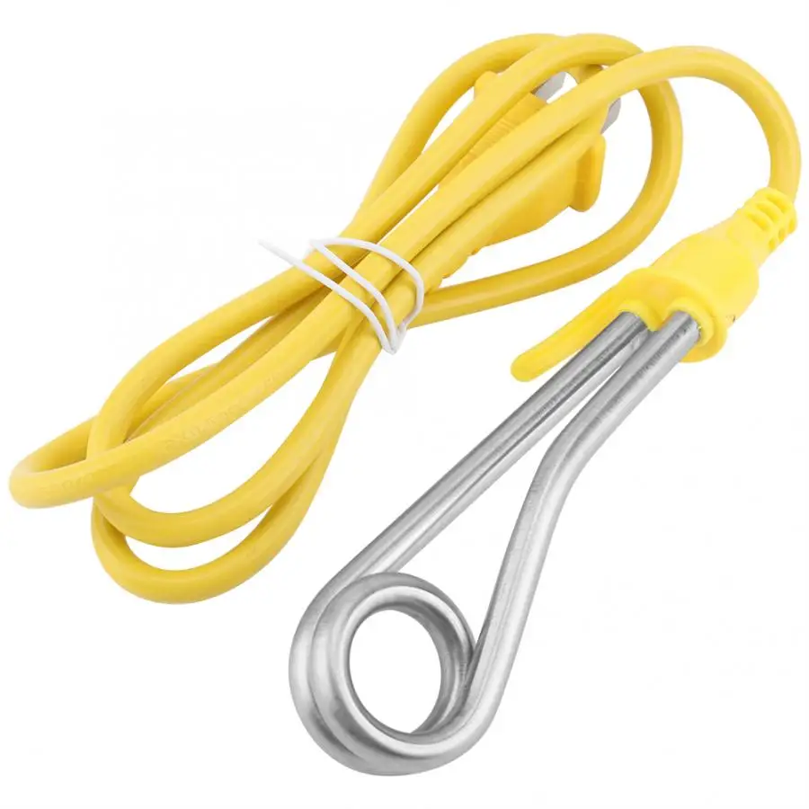 سخان مياه كهربائي صغير 600 وات 220 فولت غلاية مياه ساخنة غمر القهوة للسفر سخانات مياه ساخنة محمولة