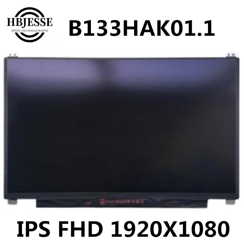 

IPS Matrix for Laptop 13.3" LED Touch LCD Screen B133HAK01.1 FHD 1920x1080 eDP 40PIN Display Matte Panel replacement