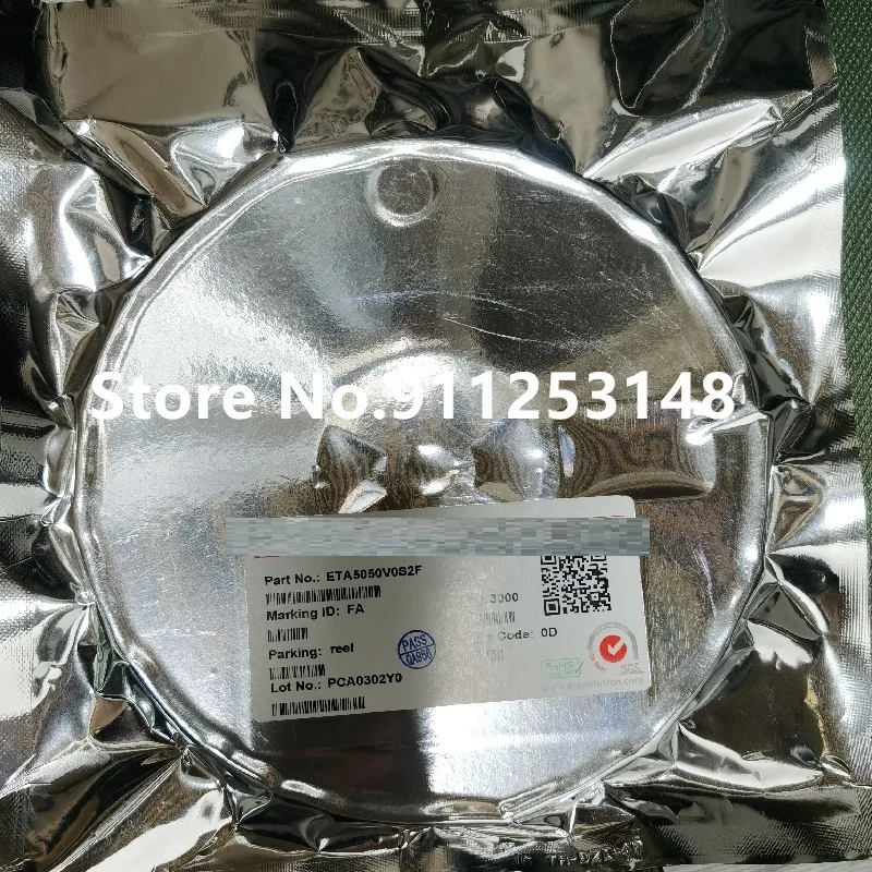 Original Only 50pcs/100pcs/200pcs/500pcs/1000pcs/lot ETA5050V0S2F SOT23 500mA low noise regulator chip Original