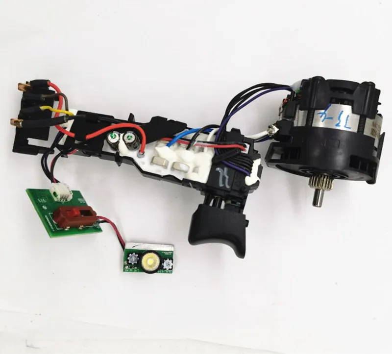 Imagem -02 - Motor e Interruptor de Dewalt-dc N438606 N678970 Dcd796 Dcd791 N438609 Dcd791p2 Dcd791d2 Dcd791b Dcd791p2 18v 20v