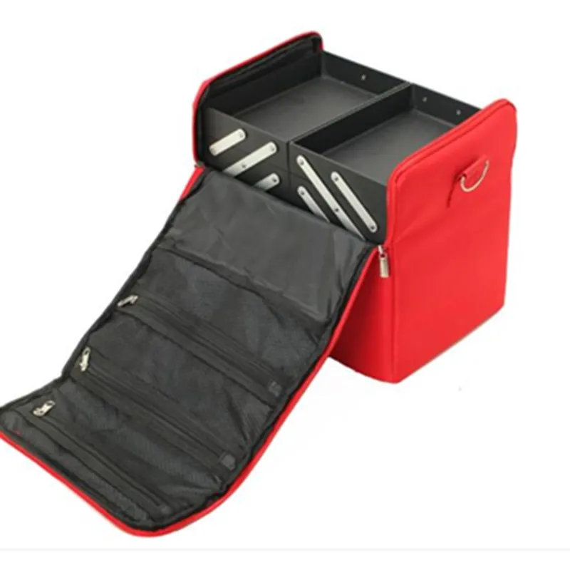 Portable Professional Waterproof Large Cosmetic Bag Nail Tattoo Semi-permanent Beauty MakeupToolbox Multilayer Storage bag
