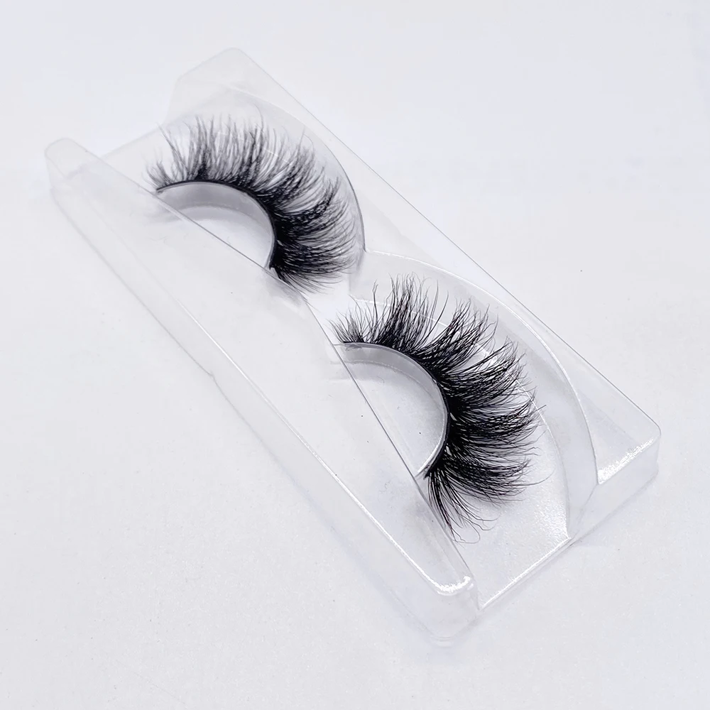 ขายส่ง Make Up 5D Mink Eyelashes Fluffy เคลือบของ Eyelash Extension 100คู่/ล็อตไม่มีกล่อง16 ~ 25มม.ขนตา D08 A14