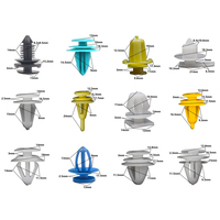 Universal Mixed Car Plastic Fasteners Clips For All Auto Door Panel Roof Cover Bumper Fender Rivet