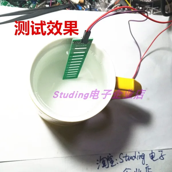 Yw01 Liquid Level Sensor Liquid Water Quantity Rainfall Detection Analog Output Single Chip Microcomputer 5V