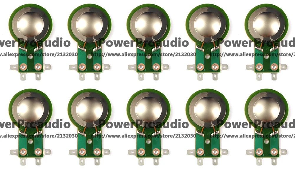 

10pcs Foster/Fostex Titanium Dome Tweeter Diaphragm 4 ohm N30,025N08, 025H27, 025H30 Fostex,Foster N30,N08,H025N08 diaphragm