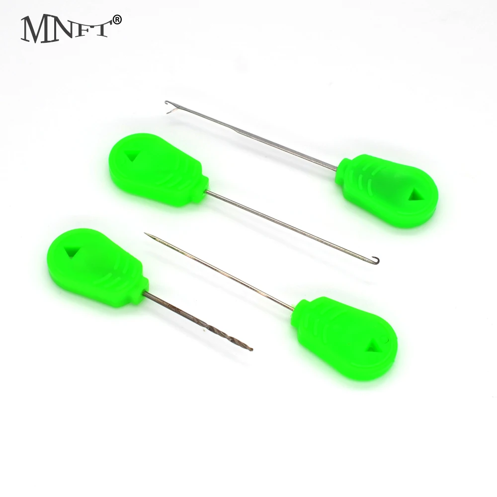 MNFT 4 stks/set Karpervissen Lood Core Rigs Maken Gereedschap Aas Boor Baiting Naald Poort Naald Pellet Haar Rigs Laden Accessorie