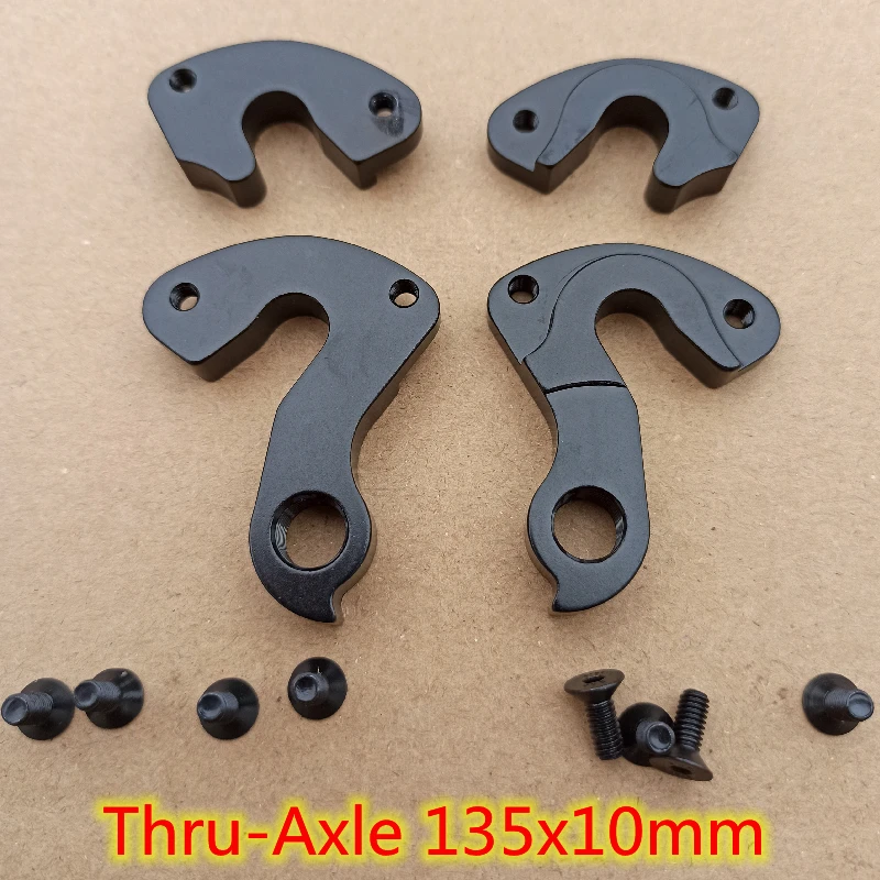 1pc cadre en carbone de vélo 135x10mm crochet pour TRINX OEM vélo appellation à travers dégagement rapide FR-216 FR-501 mech décrochage dérailleur cintres