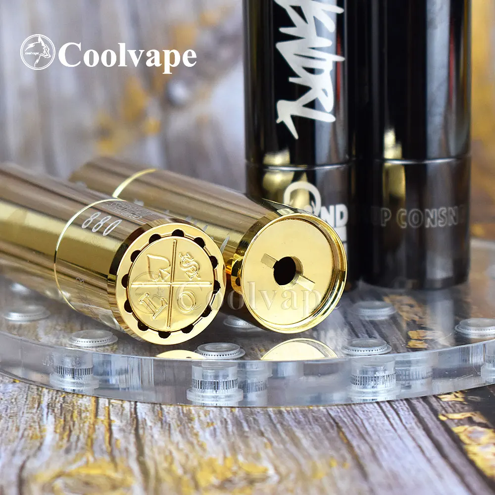 coolvape summon v2 mod scndrl mod mosiężny materiał mechaniczny mod 18650 bateria vs av twistgyre mod pasuje do Apocalypse GEN 2 RDA