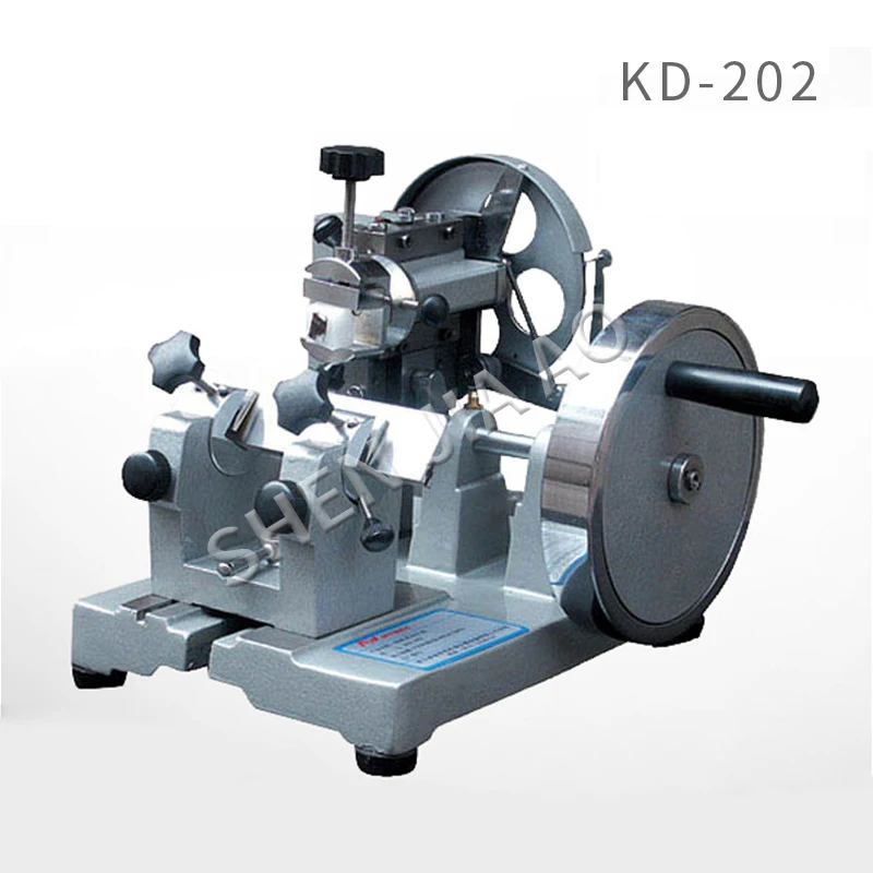 

KD-202 Pathology Slice Machine Tool Manual Paraffin Slicer Machine Laboratory Organization Rotary Slicer Machine 1PC