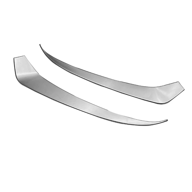 لهوندا HRV HR-V Vezel 2021 2022 ABS كروم الجبهة المصباح غطاء المصباح مقبلات قطاع الحاجب غطاء الكسوة #5