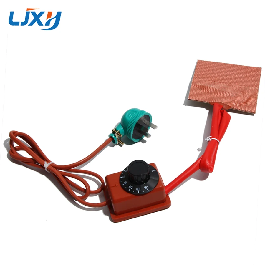 

LJXH 200mm Silicone Rubber Heater with Liquid Swelling Type Mechanical Knob Thermostat Temperature Controller Heating Pad