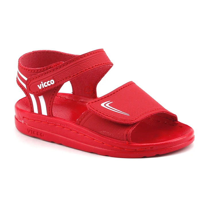 Vicco 332.Z. 729 Dory Red Girl Boy Children Casual Sandals Slippers