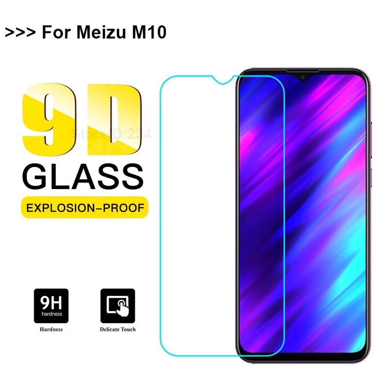 Tempered Glass For Meizu M10 Screen Protector 9H Ultra-thin Glass Screen Protector On For Maisie Meizu M 10 M10 6.5