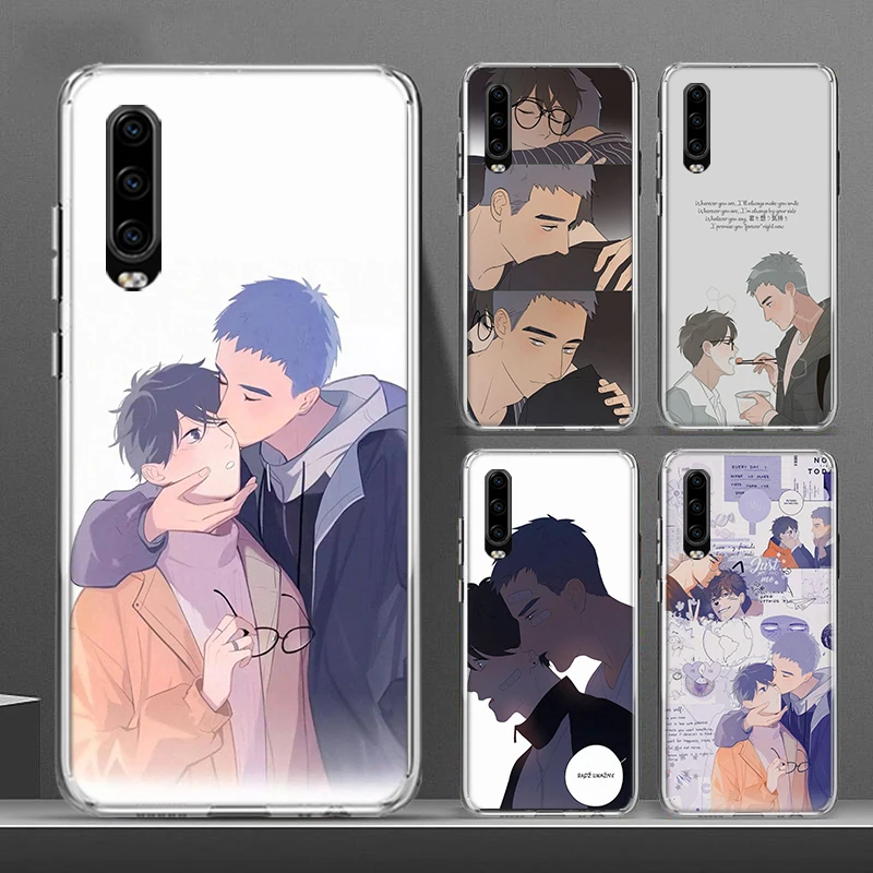 Here U Are Anime Phone Case for Huawei P30 P20 P40 P50 P10 Mate 40 30 10 20 Lite Pro Silicone Soft Shell Coque Cover Fundas