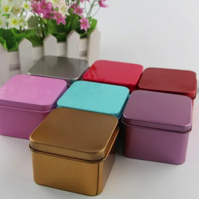 

20pcs Zakka Silver/Gold Tin Box Small Metal Candy Box Makeup Jewelry Cosmetic Storage Box