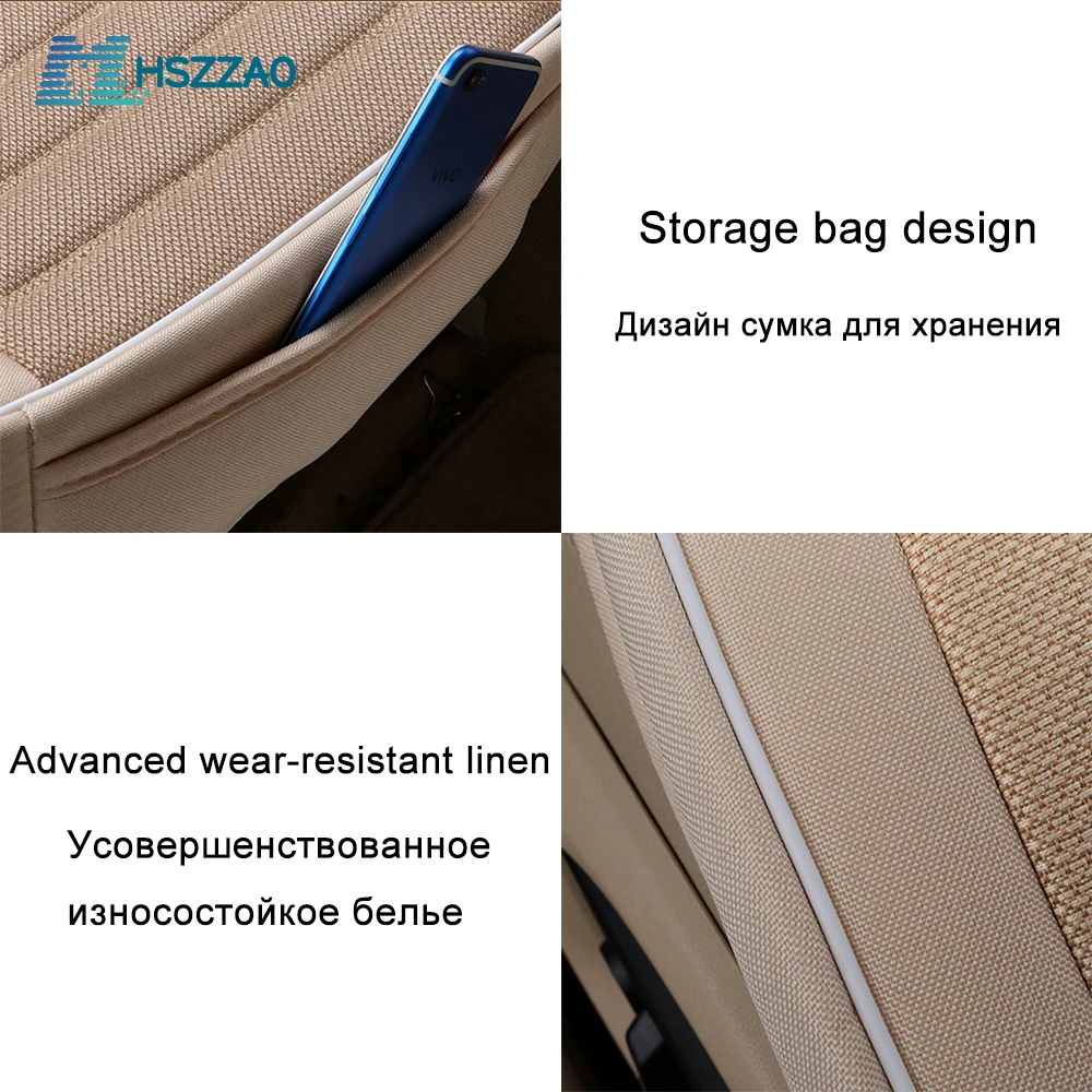 Four Seasons General Car Seat Cover Auto Seat Cushion For vw passat b5 golf tiguan,Mercedes Benz C200 E260 GLK ML Car Styling