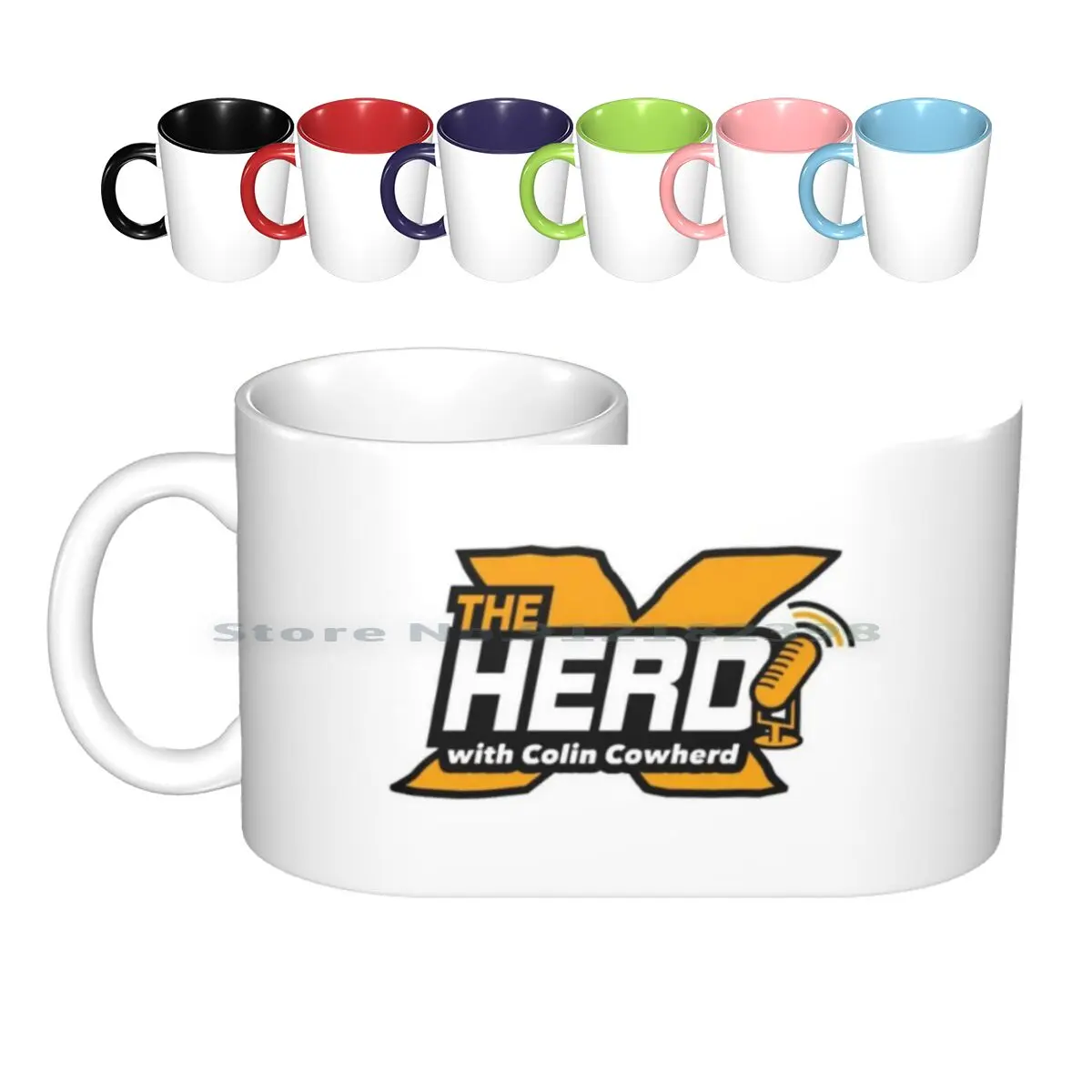 The Herd Ceramic Mugs Coffee Cups Milk Tea Mug Sports Talk Sportstalk Colin Cowherd Sports Espn Fox Fox Sports Fs1 Tv Radio