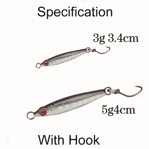 Mini -Metall -Jig -Löffel Fischerei Köder 12 Hauptverkäufe aus China - №7