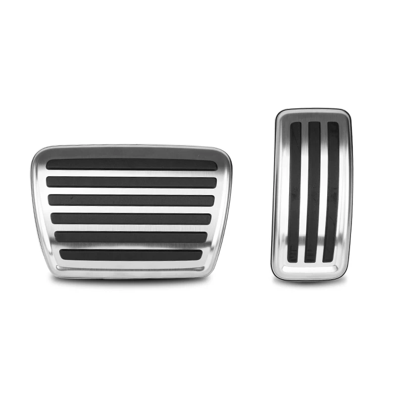 

For Audi Q7 2016 2017 2018 2019 2020 2021 Q8 2019 2020 2021 Stainless Steel Car Foot Accelerator Brake Pedal Cover Accessories