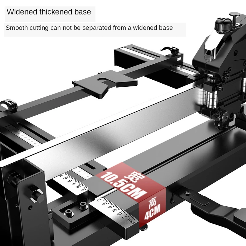 Manual tile cutter, double track tile push knife, high precision laser floor tile tool artifact