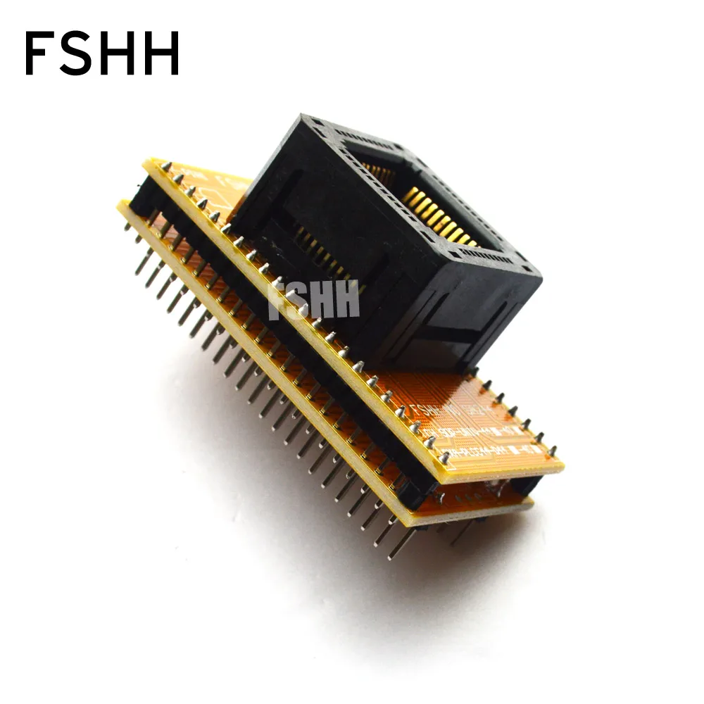 PLCC44 إلى DIP44 مبرمج محول SDP-UNIV-44 محول PLCC44-DIP44 IC اختبار المقبس