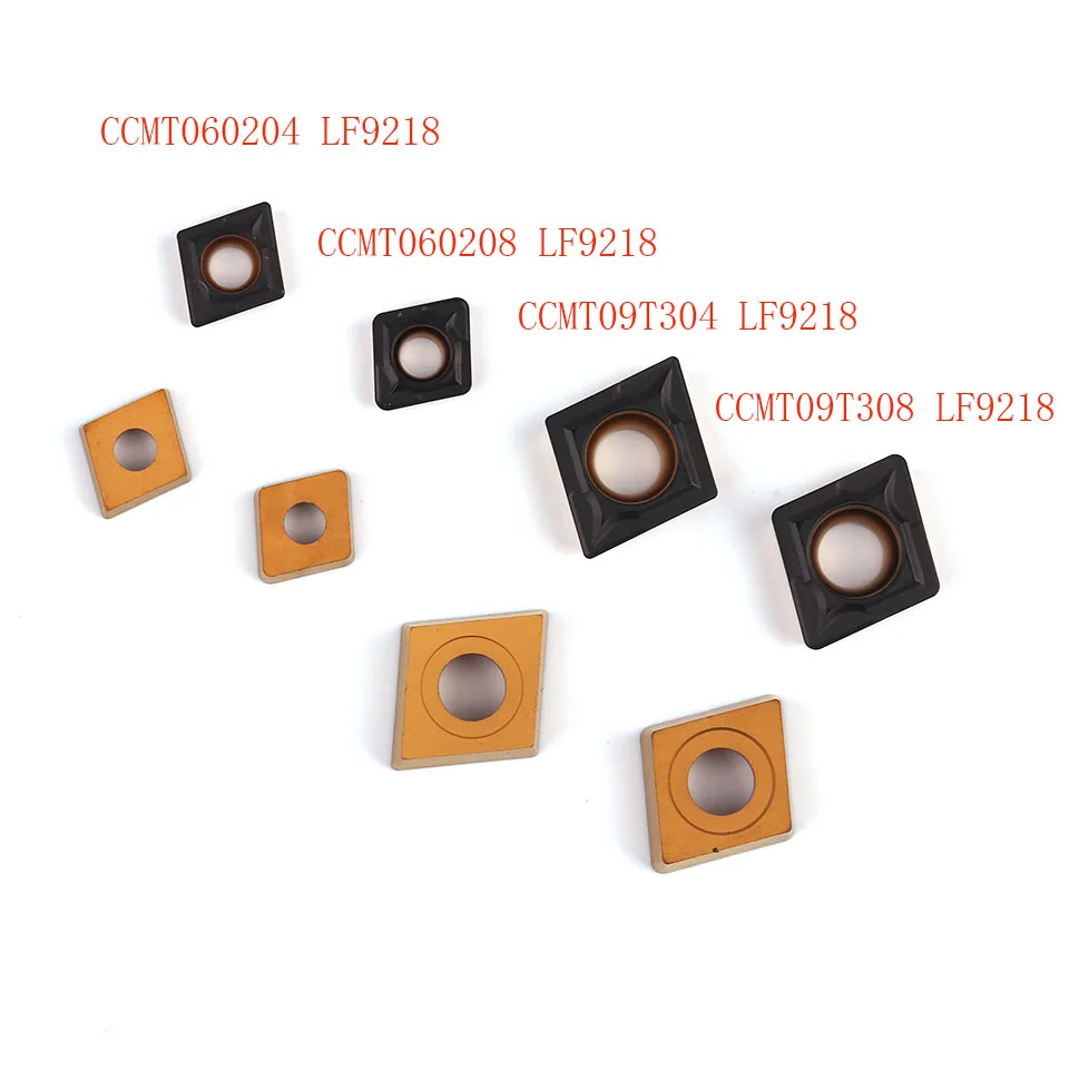 DESKAR CCMT060204 CCMT060208 CCMT09T304 CCMT09T308 LF9218 2 Màu Vòng Tròn Bên Trong Dụng Cụ Xoay Lưỡi Dao Carbide Máy Tiện Thép Dụng Cụ
