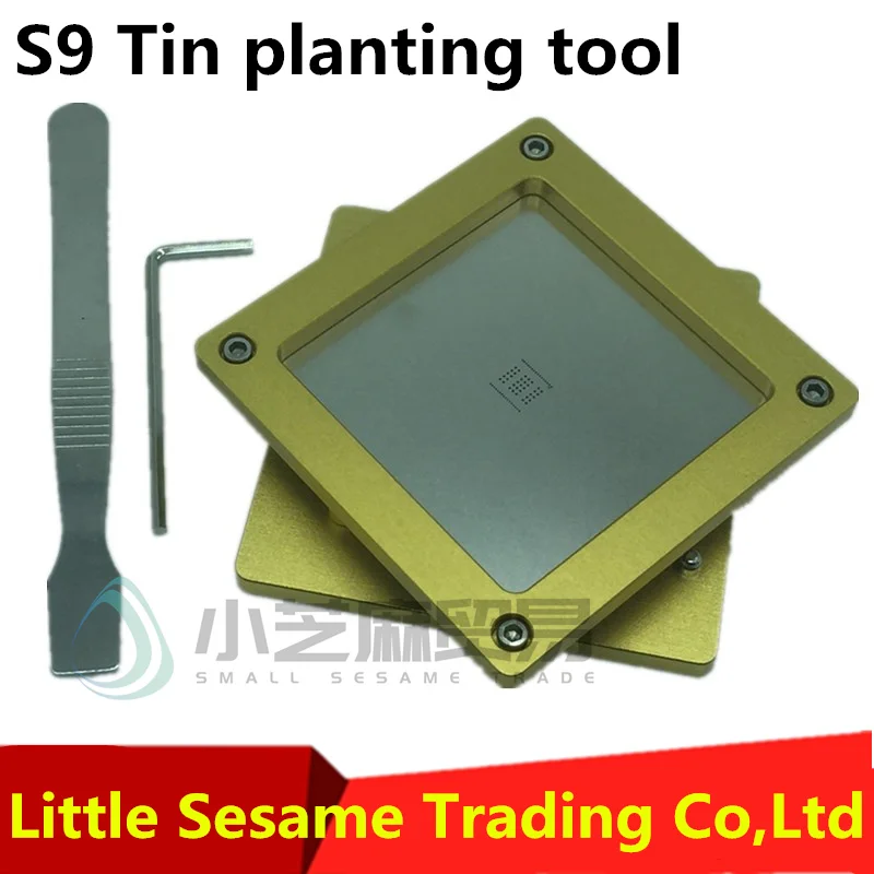 Stencil for S9 Tin tool BM1387 BM1387B Tin tool ASIC chip Plant tin station Tin tools