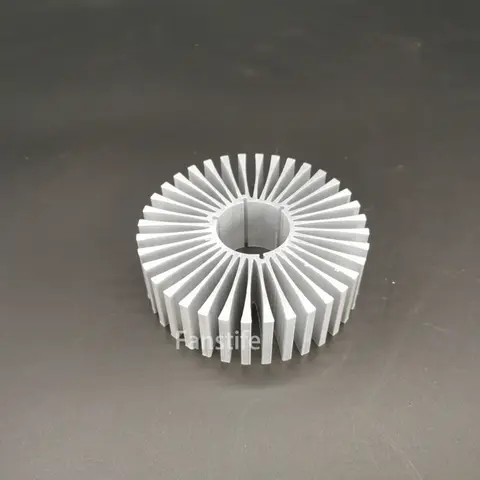 LED 트랙 라이트 하우징 라디에이터, 알루미늄 LED 방열판, 100mm, 10-15W