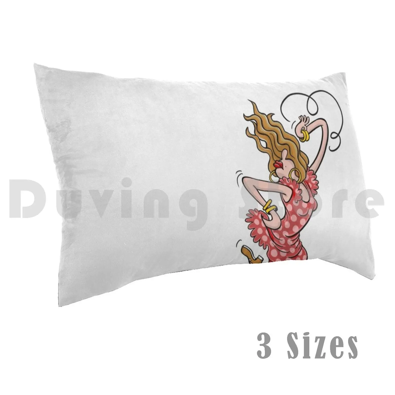 

Flamenco Dancing pillow Case Flamenco Dance Flamenco Humor Spanish Dance