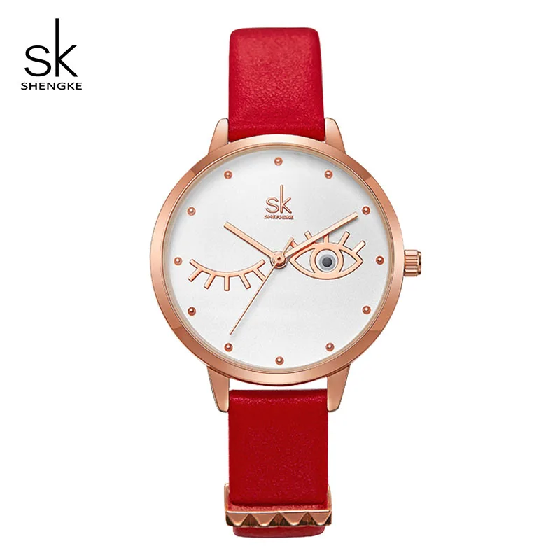 

ShengKe Fashion Brand Women Quartz Watch Creative Thin Ladies Wrist Watch For Montre Femme 2019 SK Female Clock relogio feminino