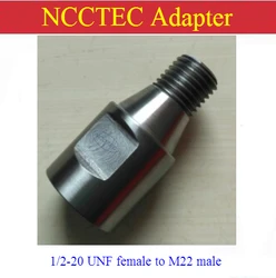 Adapter Connector 1/2-20 UNF Female Reverse to M22 Male/ Convert a Hand Electric Drill to Diamond Drill Machine Core Drill Bits