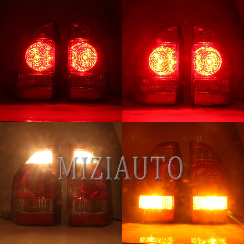 LED Rear Tail Light for Mitsubishi Pajero 2003 2004-2006 rear lamps Stop Brake Driving Signal Lamp Car Accessories MN133763