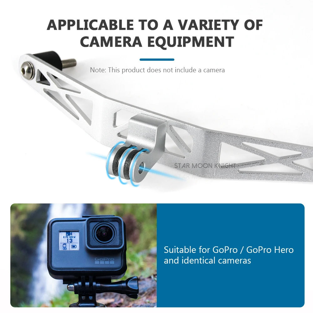 รถจักรยานยนต์ขับรถ BikeGP Recorder Holder สำหรับกล้อง GoPro วงเล็บ CamRack สำหรับ BMW S 1000 XR S1000XR 2020 2021-